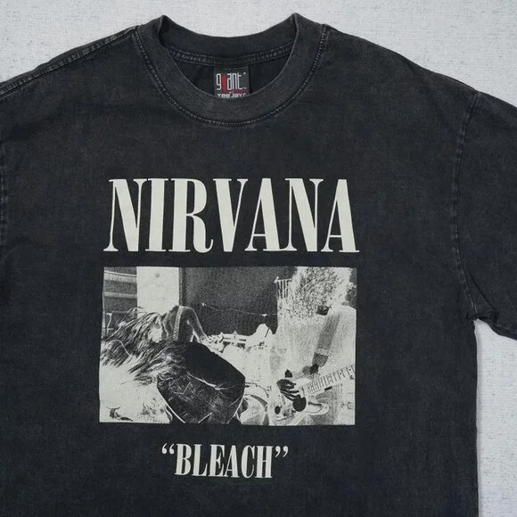 Nirvana Bleach Album Commemorative T Shirt